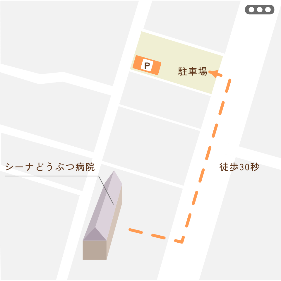 近隣駐車場のマップ